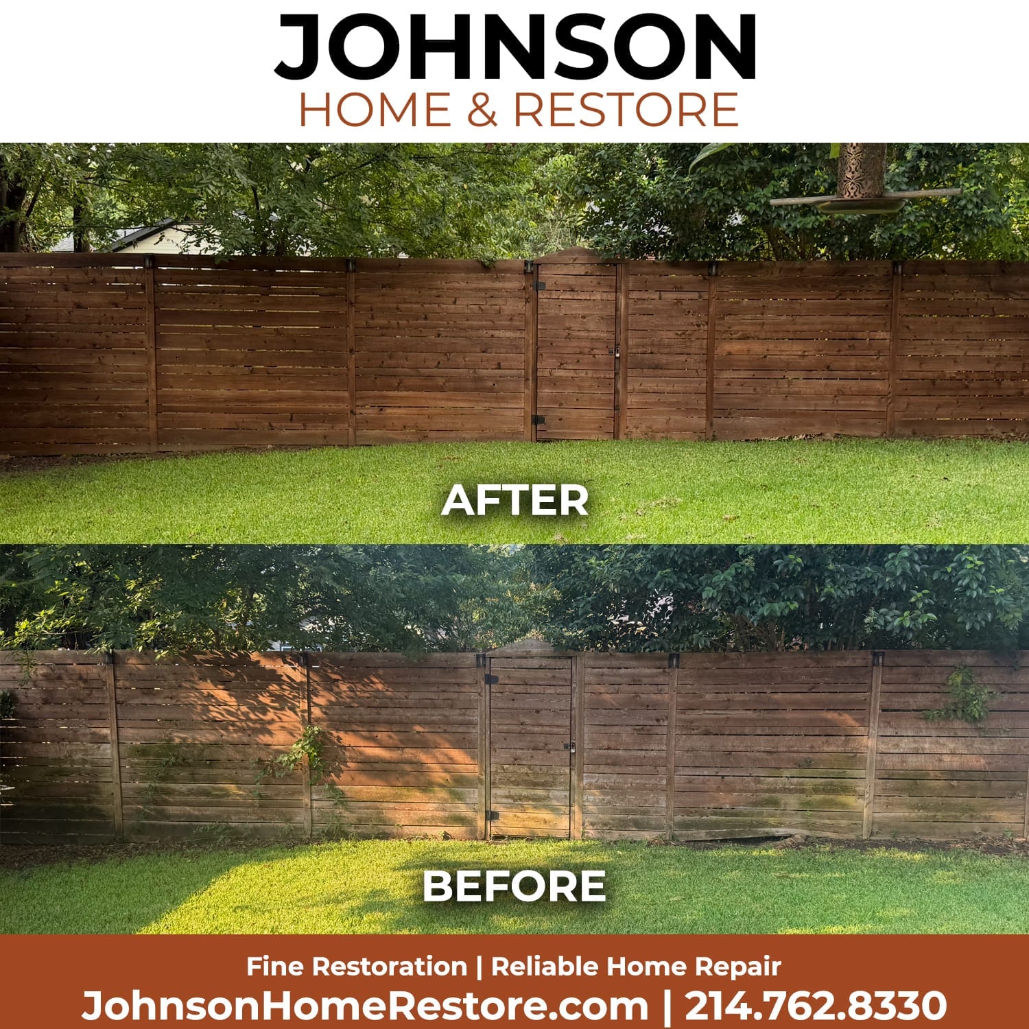 Bringing a cedar fence back, Oak Cliff